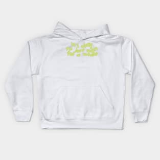 its okay to just exist for a while - light green Kids Hoodie